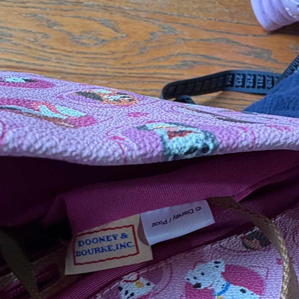 Dooney & Bourke Pink Dog Tote - Picture 5 of 9